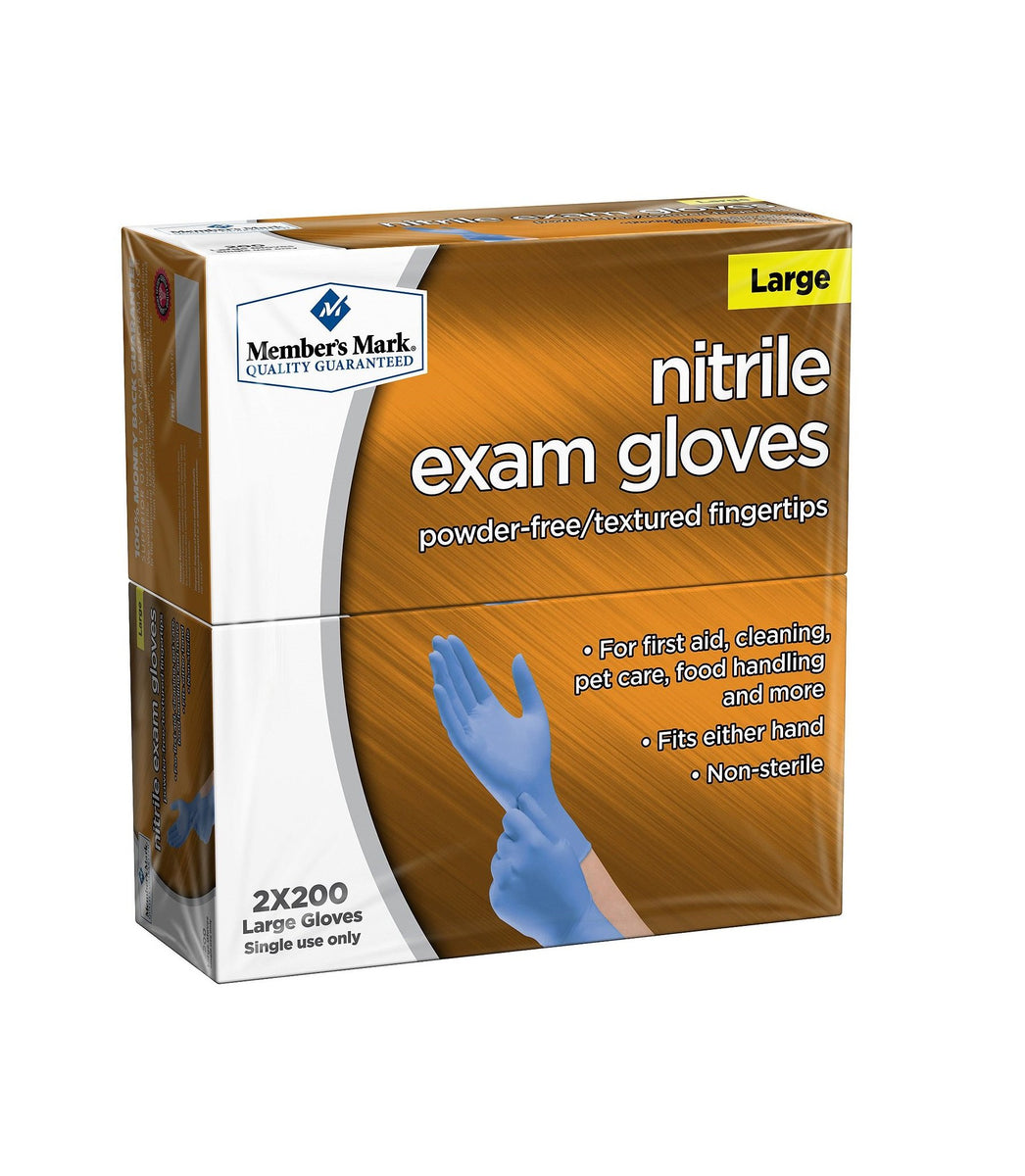 Members Mark Nitrile Gloves