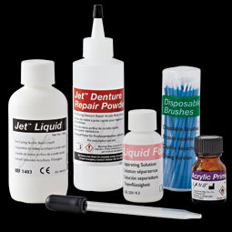 Acrylic Denture Repair Kit, Denture Acrylic Powder and Liquid