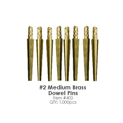 BesQual Master Pin II Double Dowel Pins With Plastic Sleeves – 1000 Sets For Dental Lab