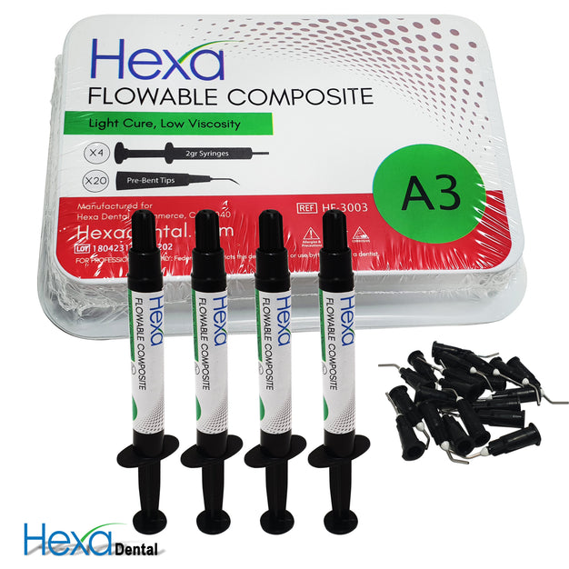 Prime Dental Pit & Fissure Sealant Kit - 4 Syringes, Clear Or Opaque, Exp. 2028 Or Later