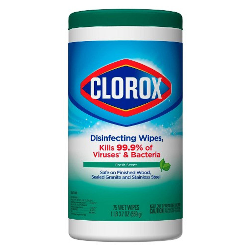 Clorox Disinfecting Bleach Free Cleaning Wipes, Value Pack Crisp  Lemon/Fresh Scent